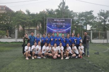 Giao hữu bóng đá nhân ngày phụ nữ việt nam 20 tháng 10