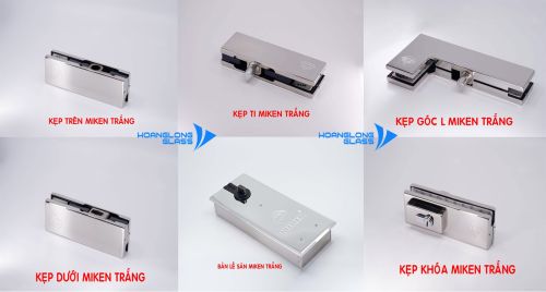 Báo giá bộ phụ kiện cửa kính cường lực (cửa lùa, treo, trượt) tốt nhất 2023 tại thanh hóa